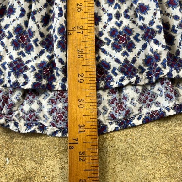 Brandy Melville Blue and White Geometric DressSize: Small - Picture 7 of 7